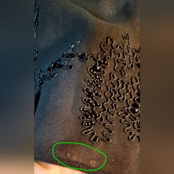 Vintage POSITIVE ATTITUDE Black Maxi Dress - Picture 7 of 9